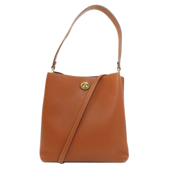Coach 55200 Charlie Bucket Shoulder Bag Leather Women's COACH - Picture 1 of 10